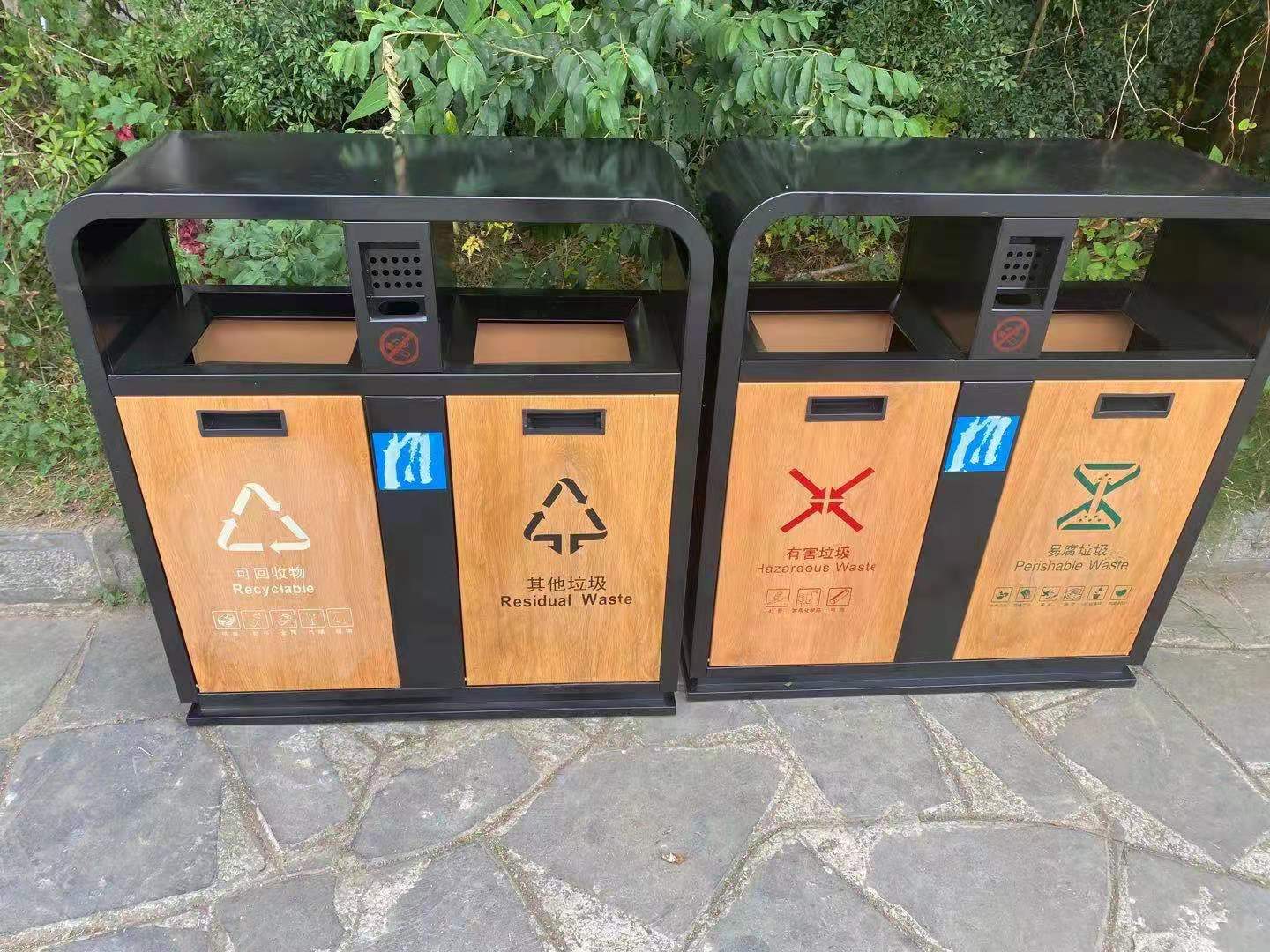 貴陽星悅四分類垃圾桶入駐黃果樹瀑布旅游景區